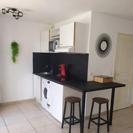 Beau Studio Neuf + Parking Et Velo Gratuit Pérols Buitenkant foto